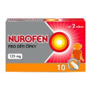 Nurofen pro děti čípky 125mg 10 čípků
