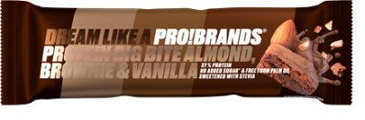 PRO!BRANDS PROTEIN BIG BITE 45g-mandl.brow.vanilka