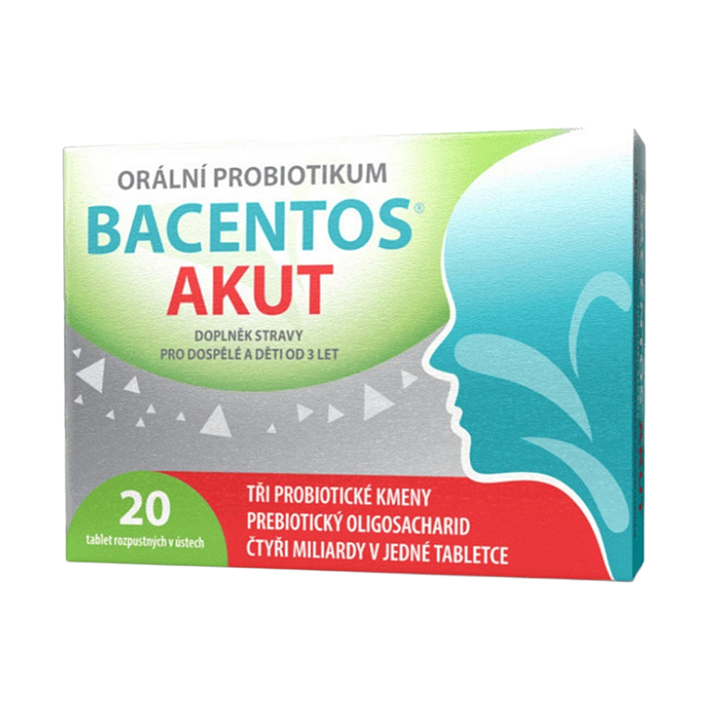 BACENTOS AKUT orální probiotikum tbl.20