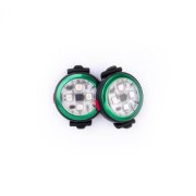 Curli Luumi LED bezpečnostní světýlko dobíjecí na obojek GREEN