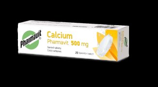Calcium Pharmavit 500mg, 20 tbl.