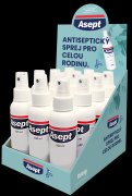 ASEPT sprej 12x100ml display